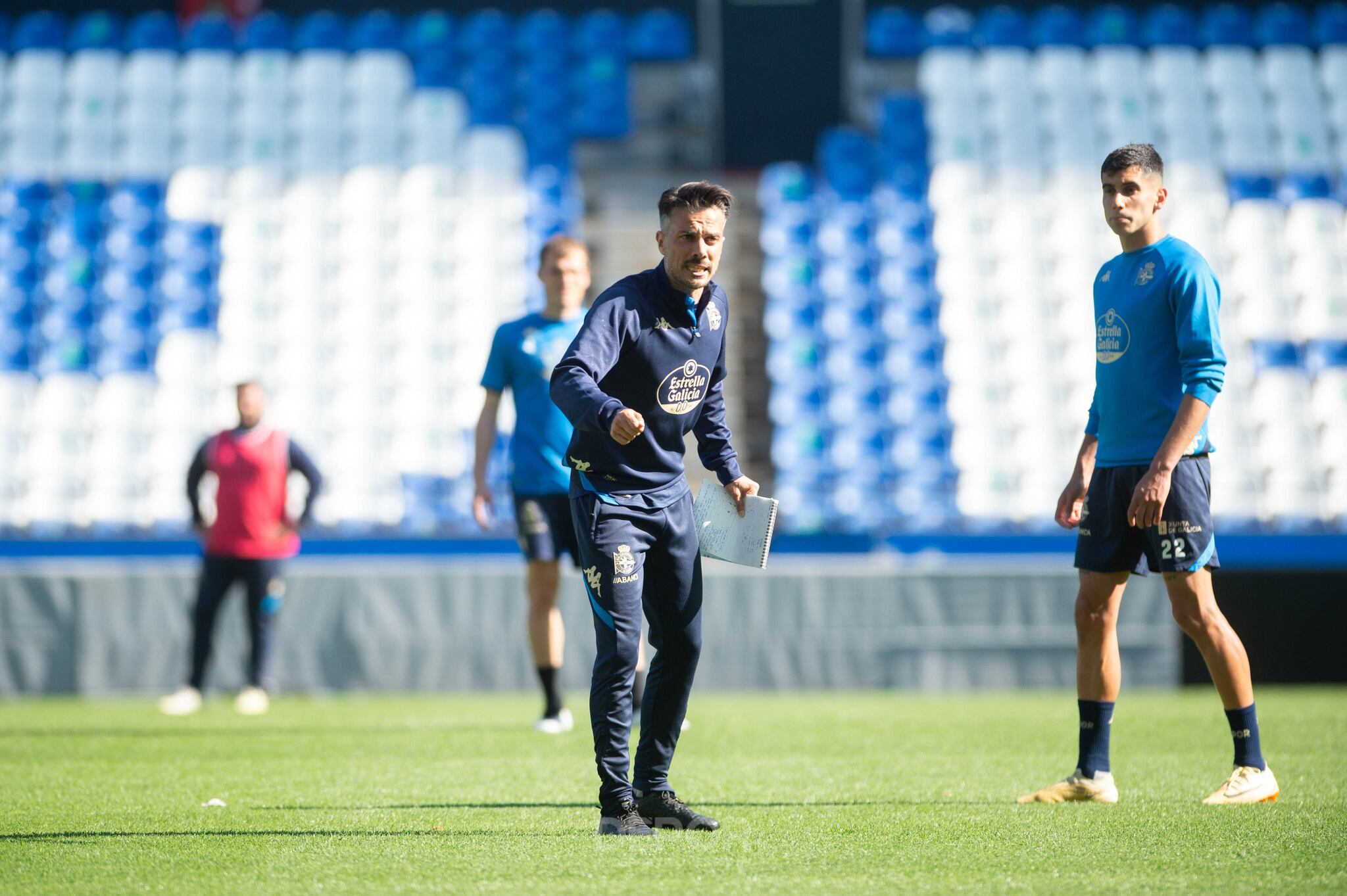 Entrenamiento en ABANCA-RIAZOR. 17.05.2023