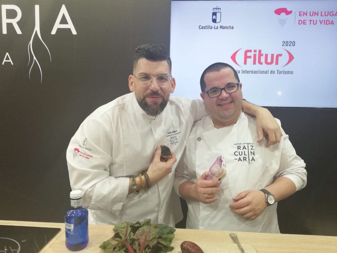 Cocineros con el Ajo Morado en FITUR