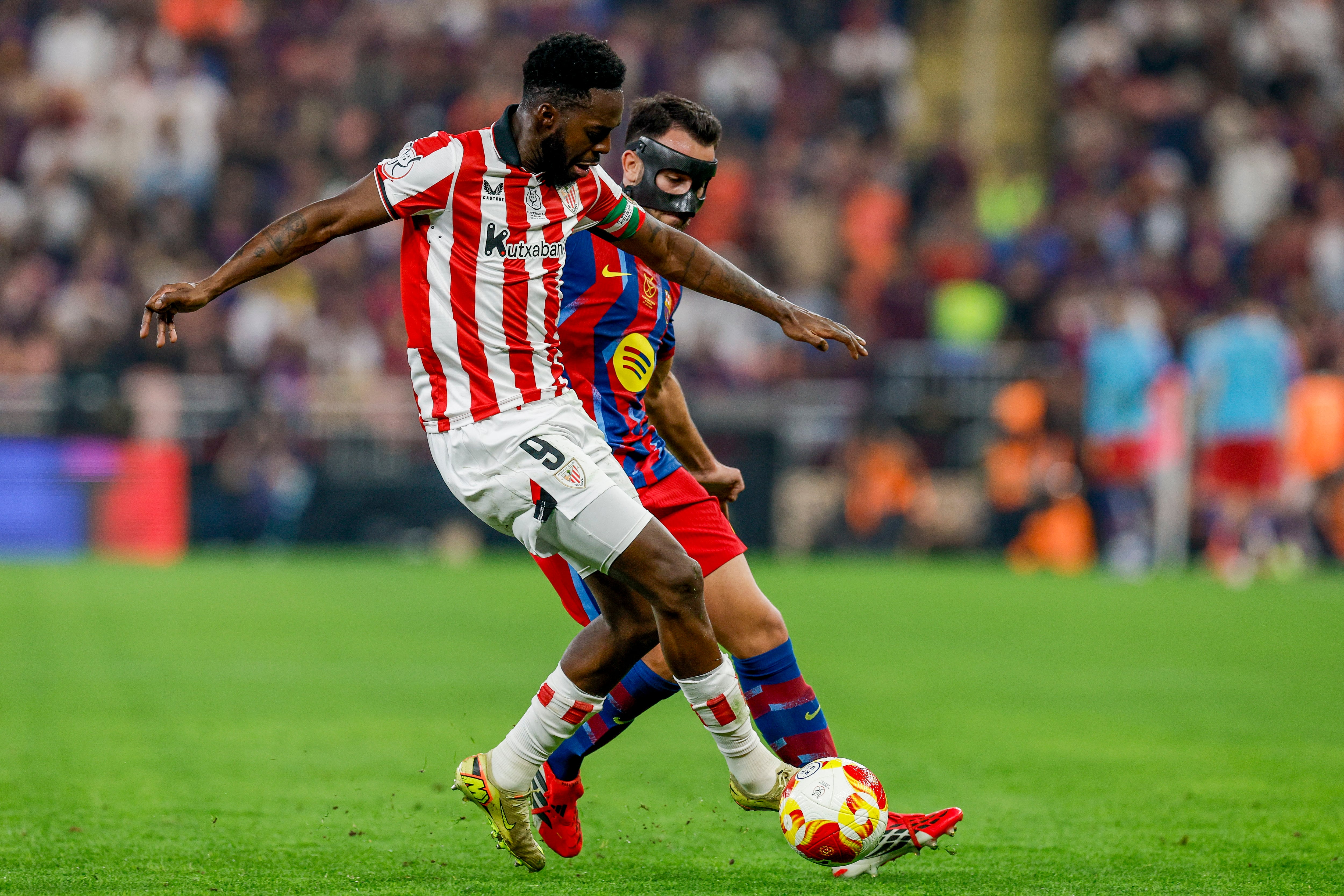 Imagen del FC Barcelona-Athletic Club de la primera vuelta