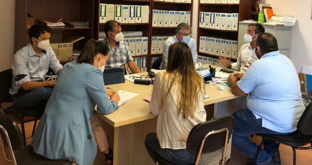 Consejeros de CC-PNC al Cabildo de Lanzarote.