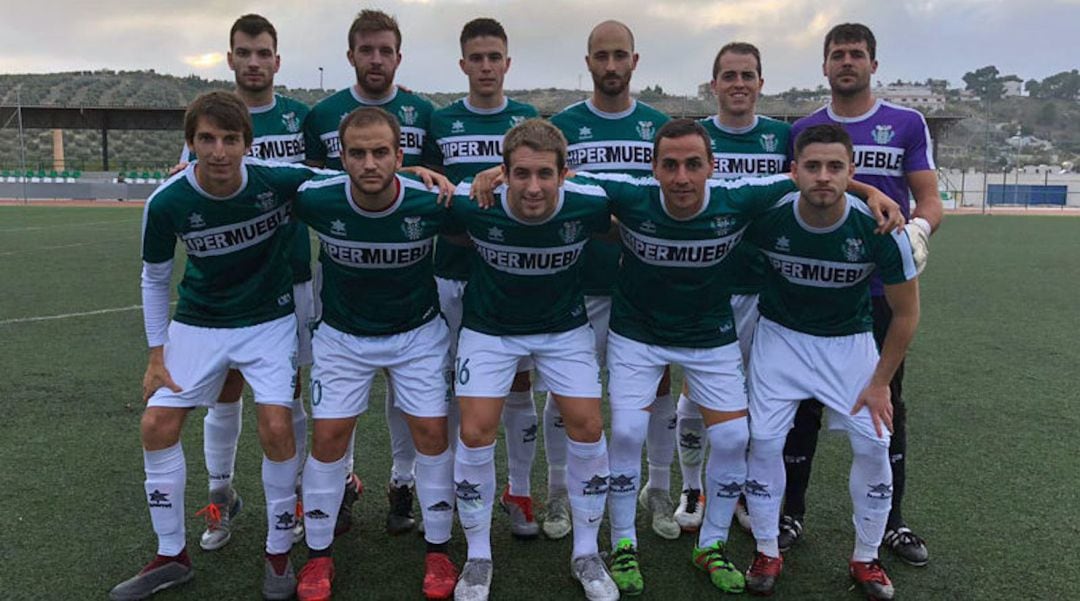  Once inicial del Úbeda Viva ante el Torredonjimeno B