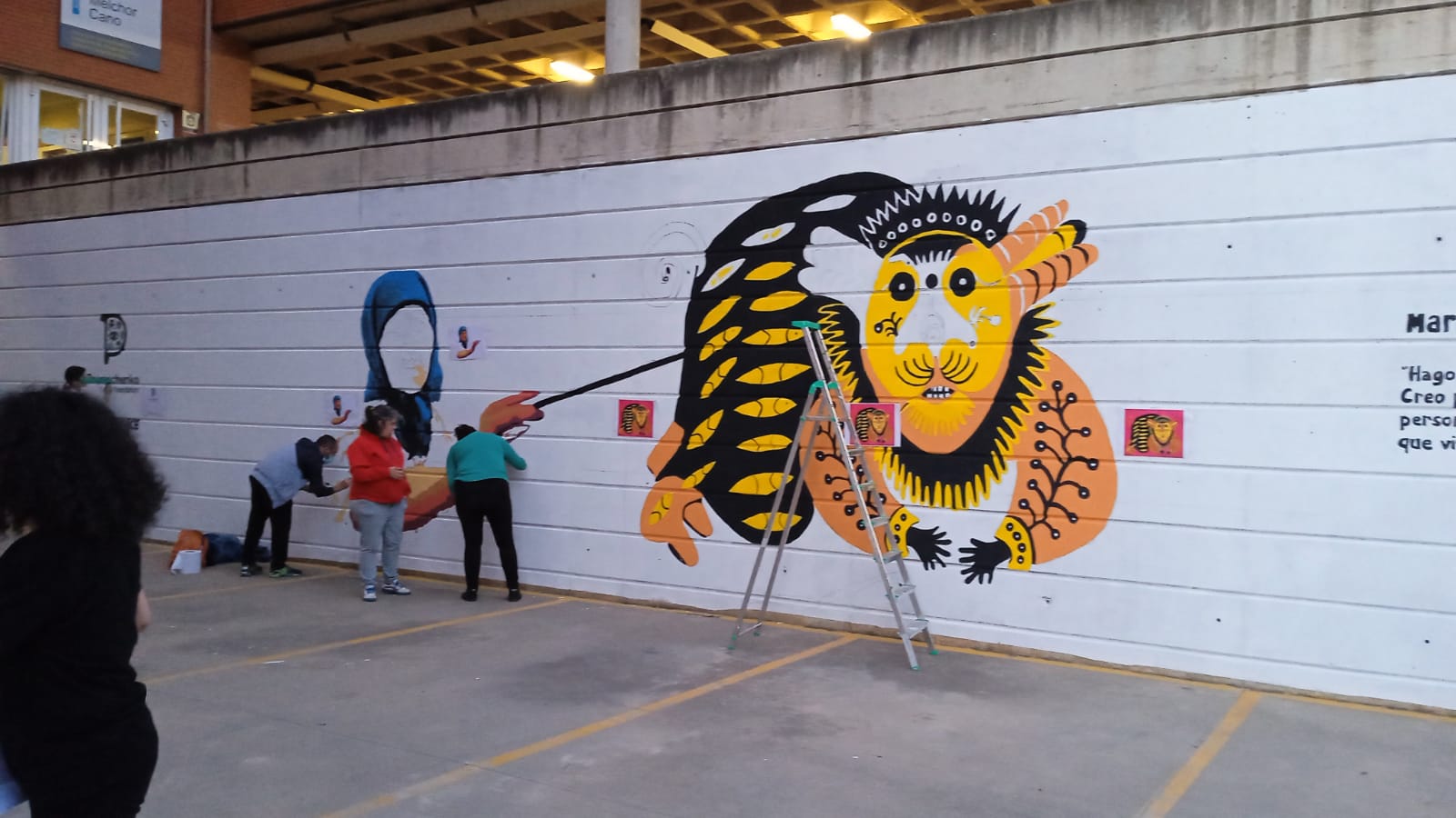 La Escuela de Arte Cruz Novillo y la Facultad de Trabajo Social de Cuenca colaboran en el proyecto.