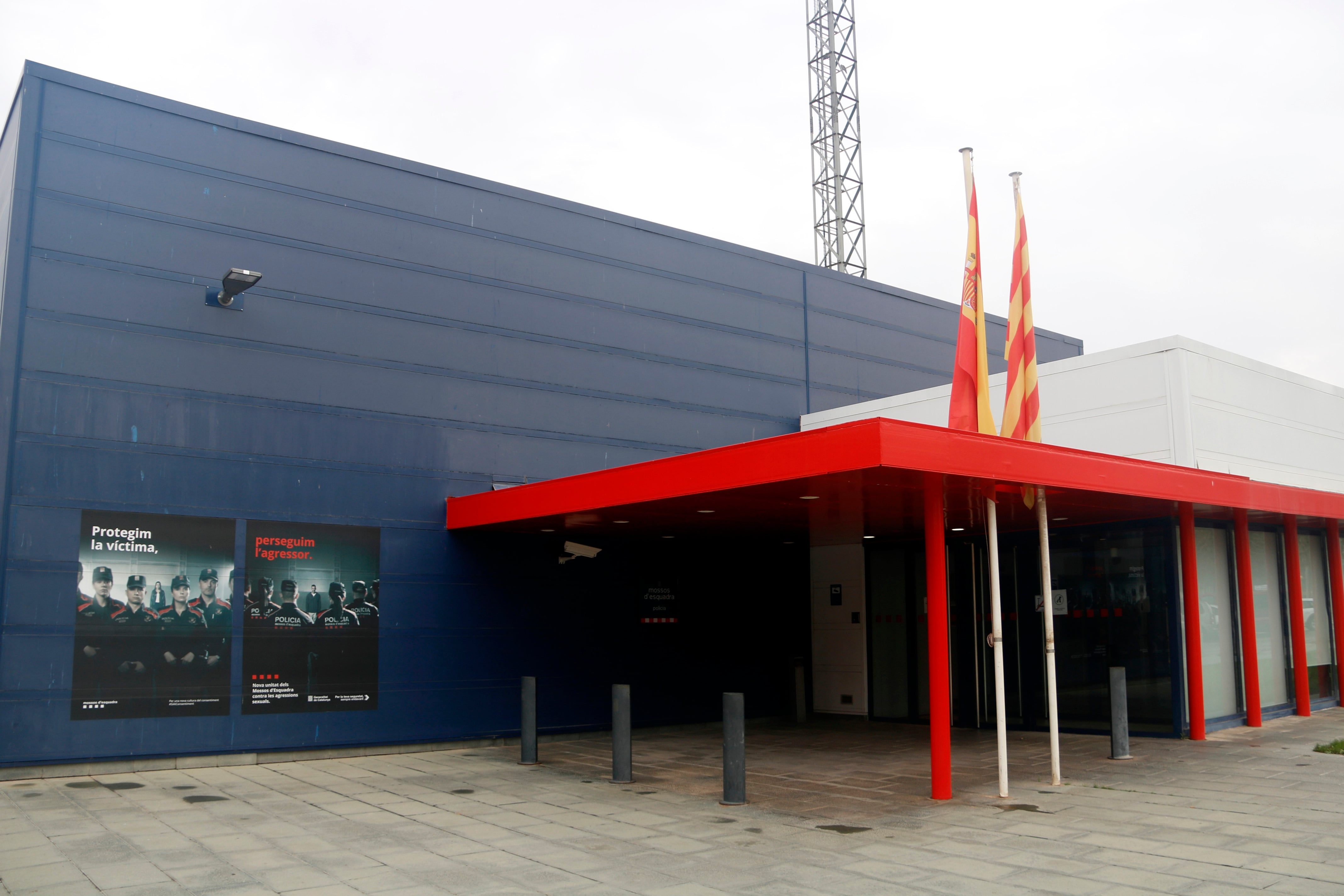 Façana de la comissaria dels Mossos d'Esquadra de Mollerussa. Foto: ACN.