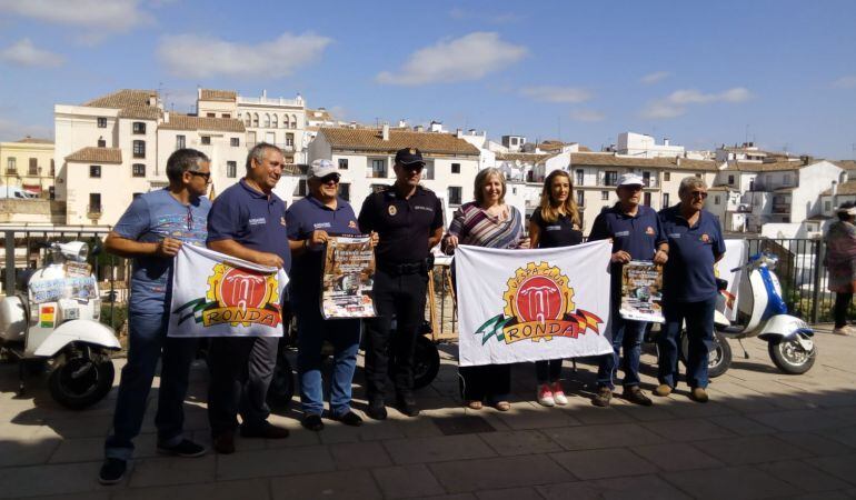 El evento ha sido organizado por El Vespa Club Ronda, con la colaboración del Ayuntamiento