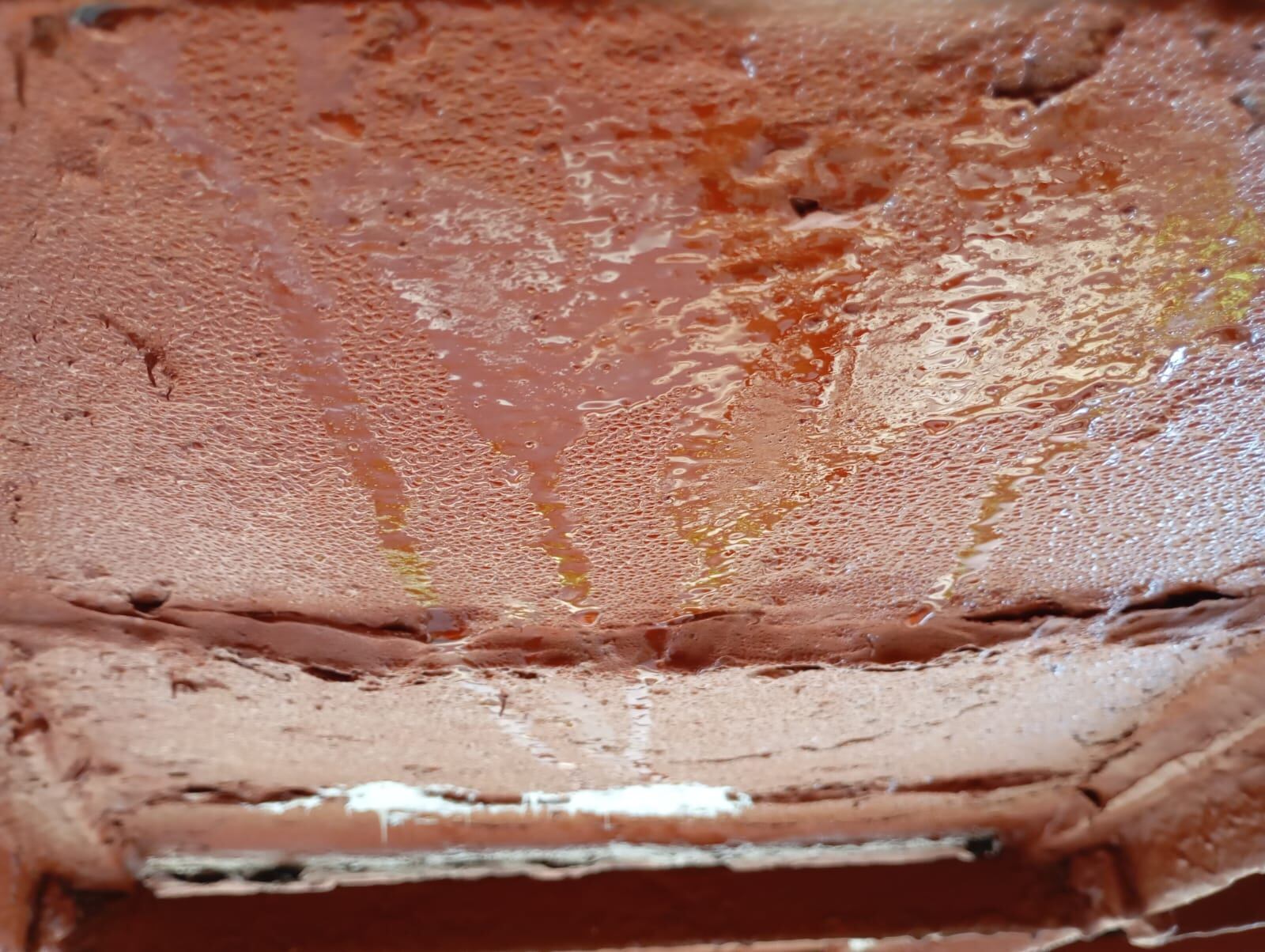 La condensación había deteriorado el quiosco