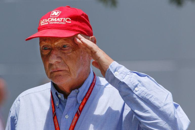 Niki Lauda, en una fotografía de archivo