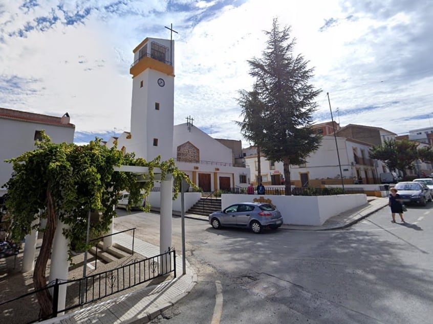 Panorámica de Cuevas del Campo (Granada)