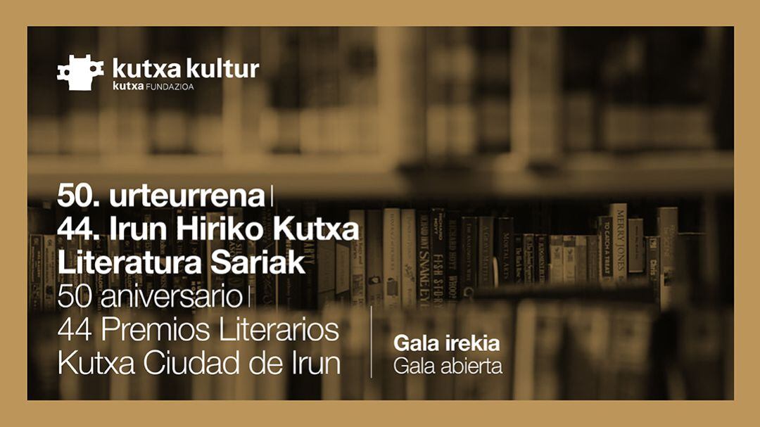 Gala 44 Premios Literarios Kutxa Ciudad de Irún