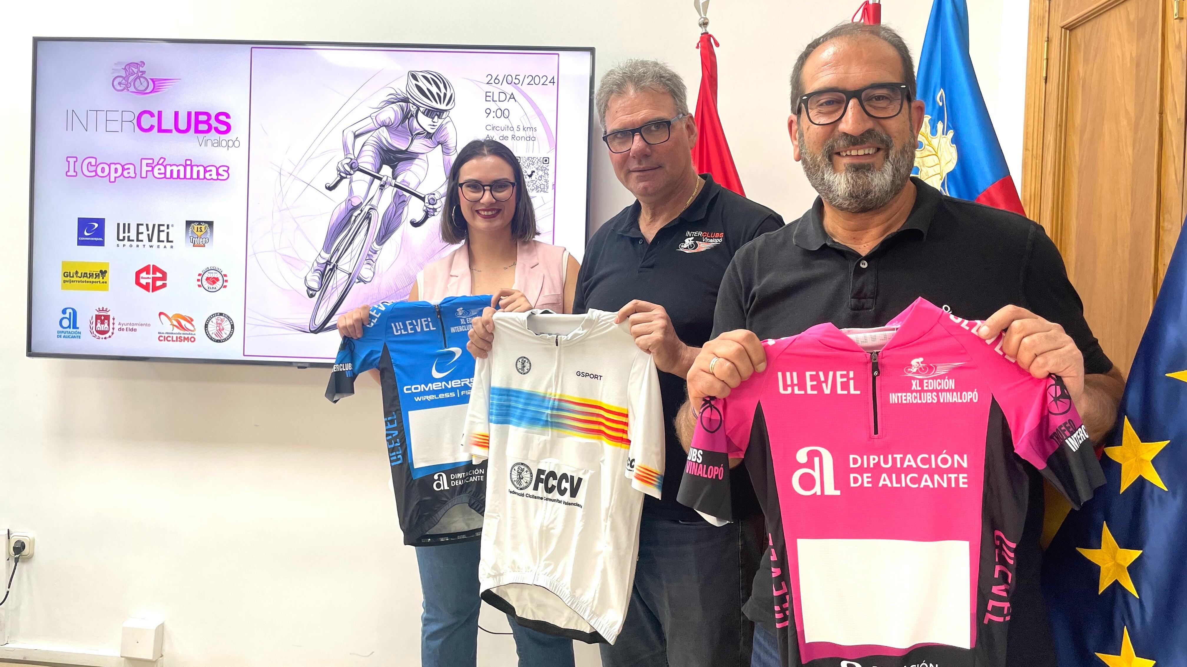 Presentación I Copa Féminas del Interclubs Vinalopó de ciclismo