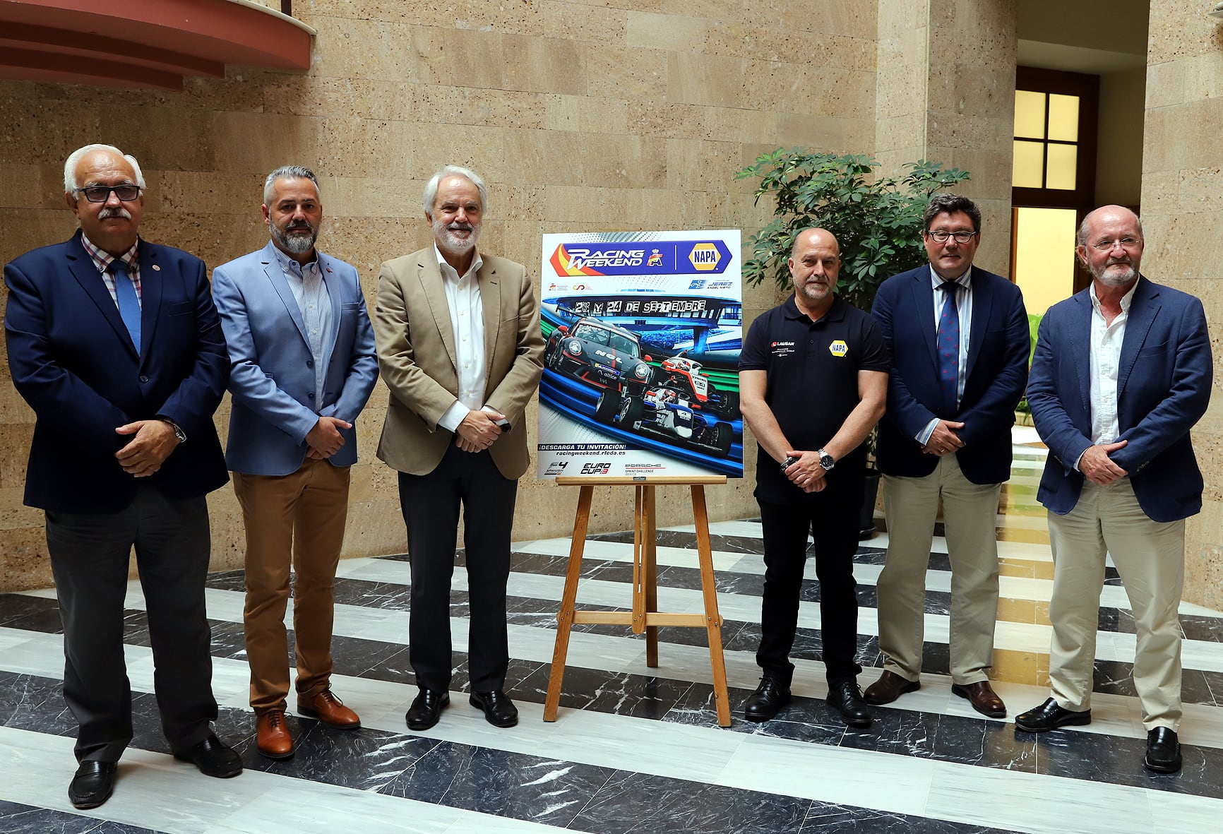 Presentada la Racing Wekend en el Ayuntamiento de Jerez