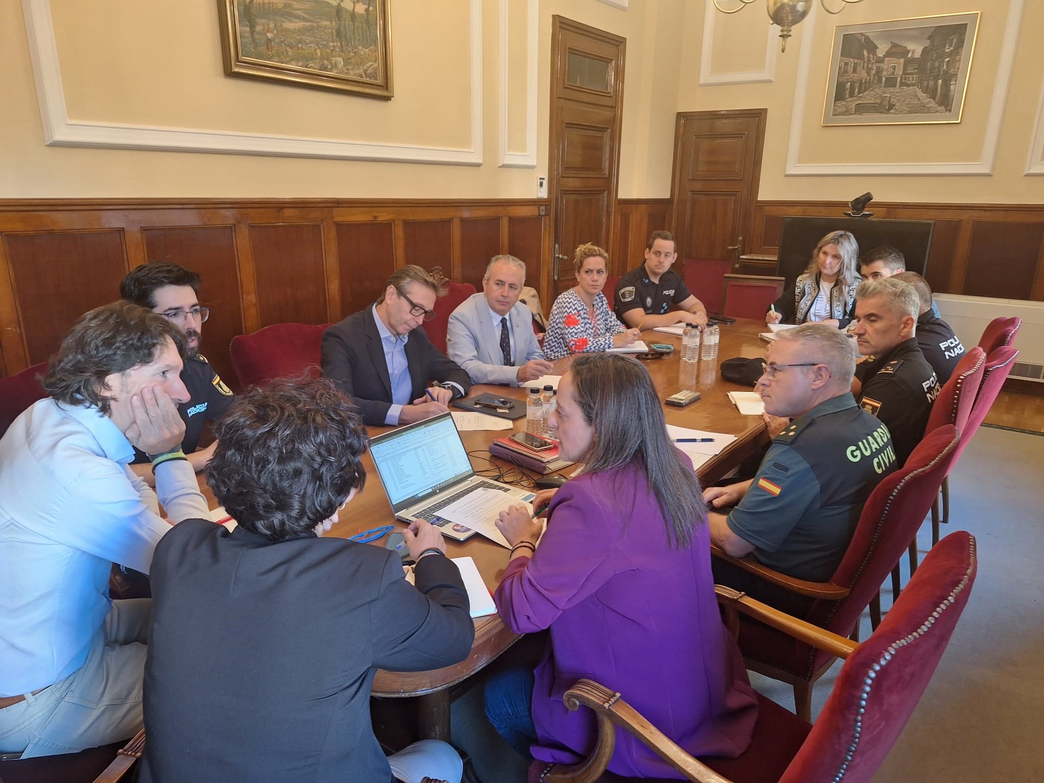 Participantes en el Plan Director de convivencia escolar