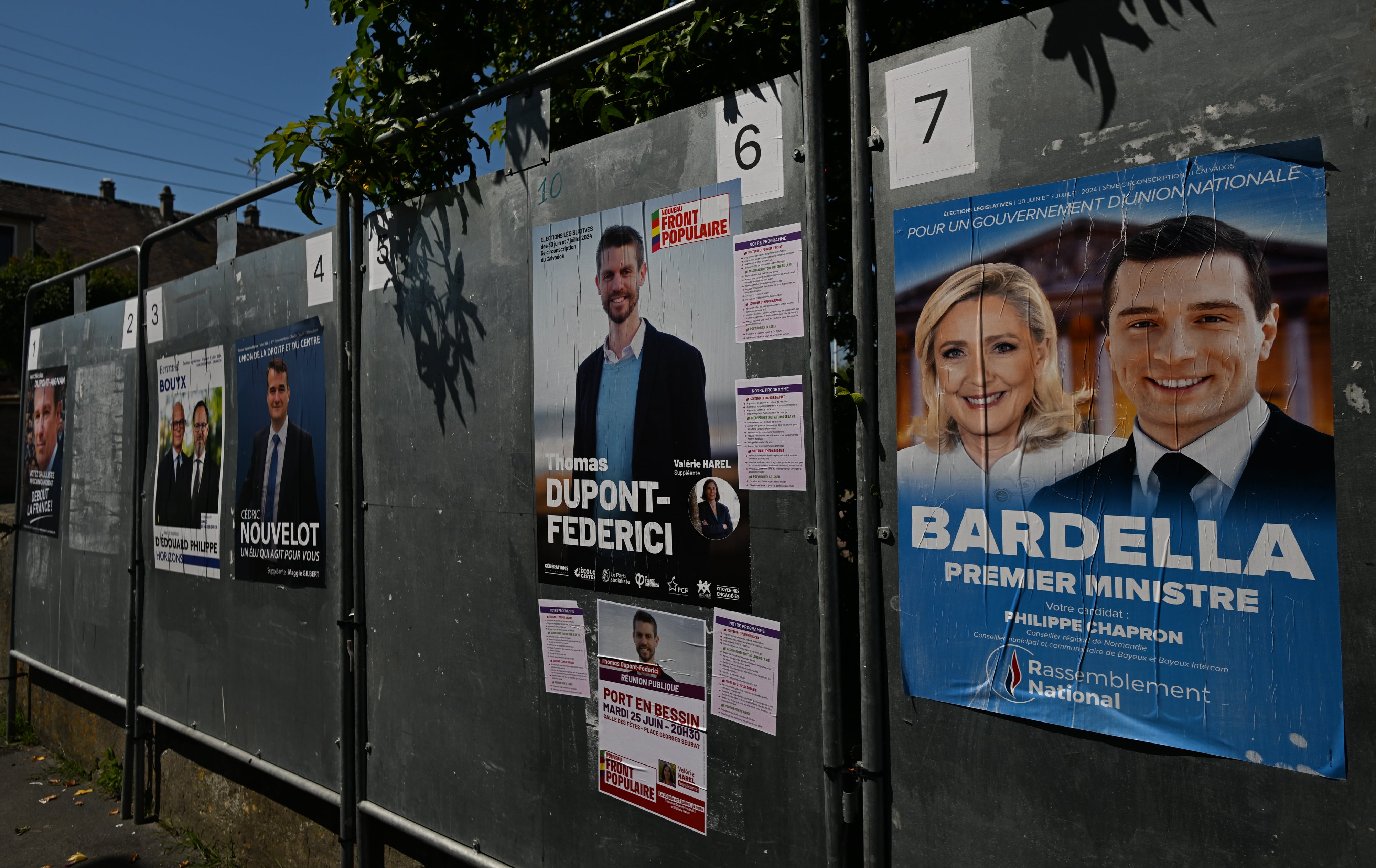 Elecciones legislativas en Francia.