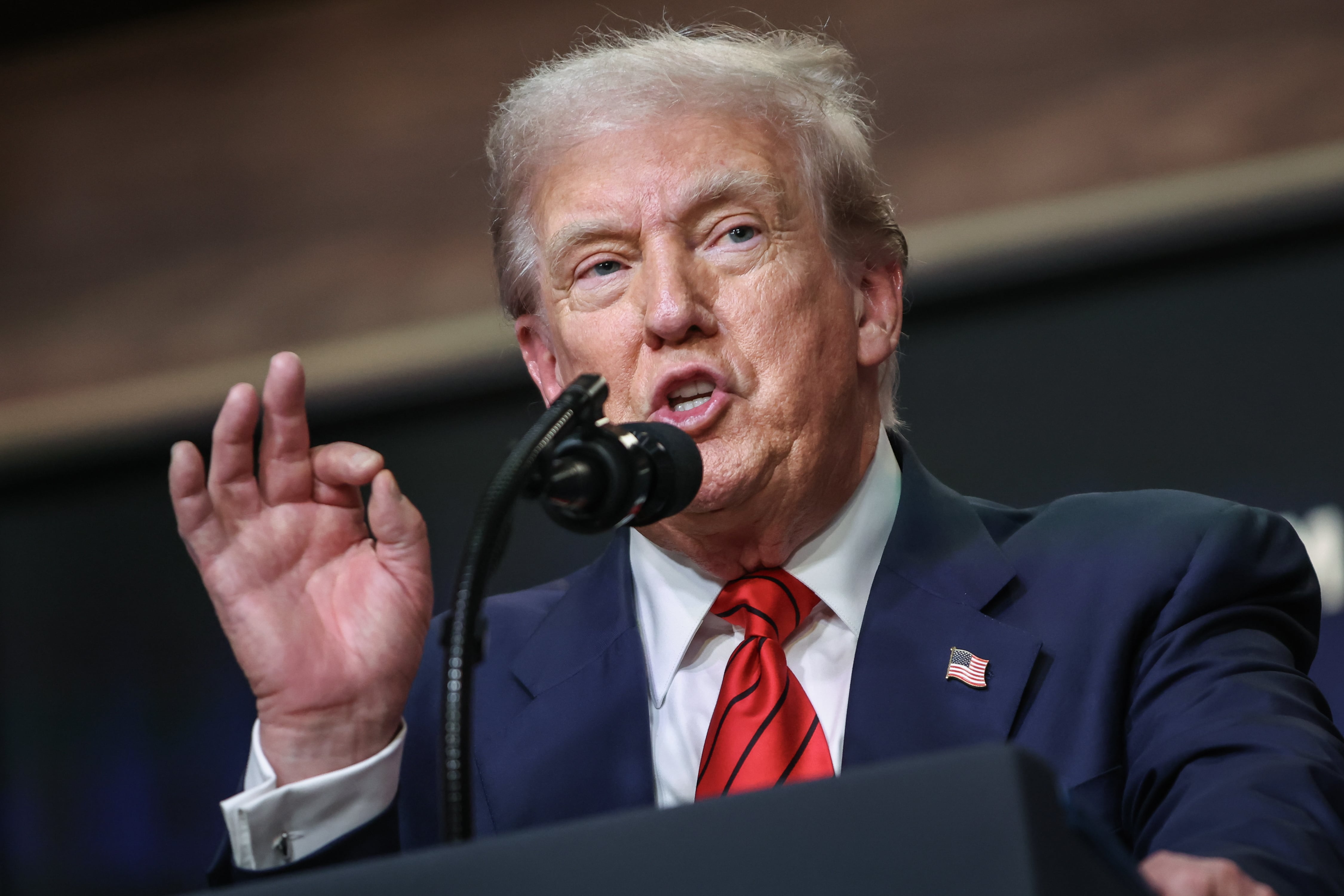 El presidente de Estados Unidos, Donald Trump