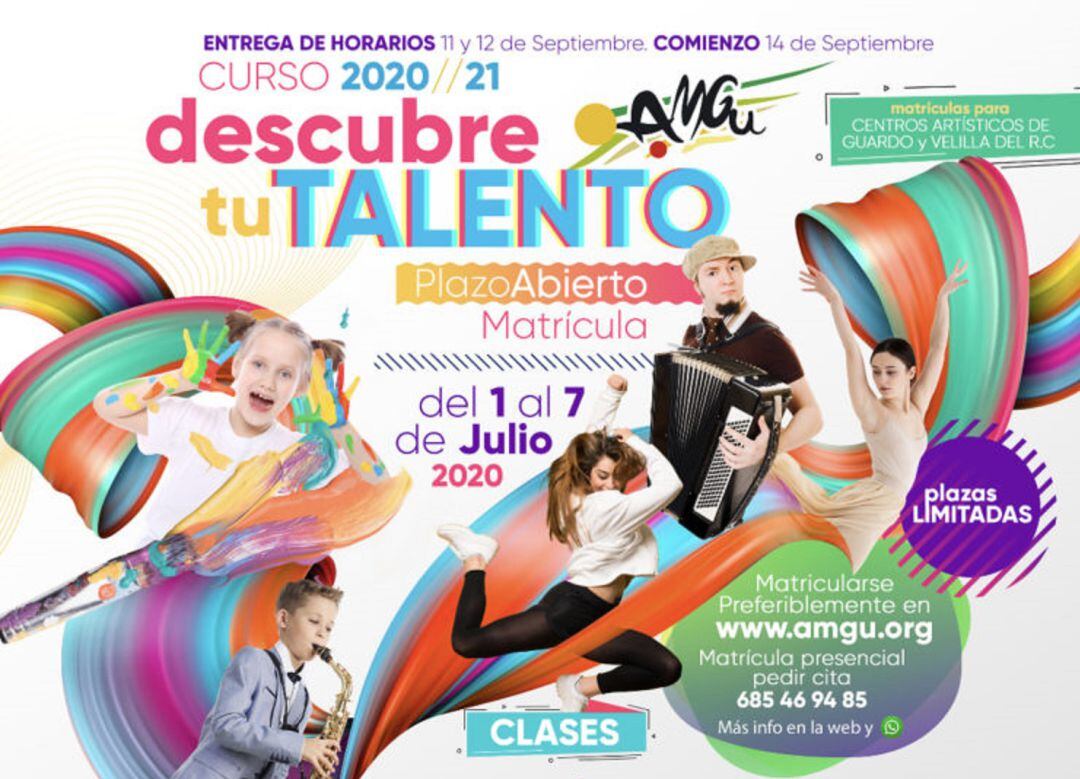 AMGu abre el plazo de matrícula para el próximo curso