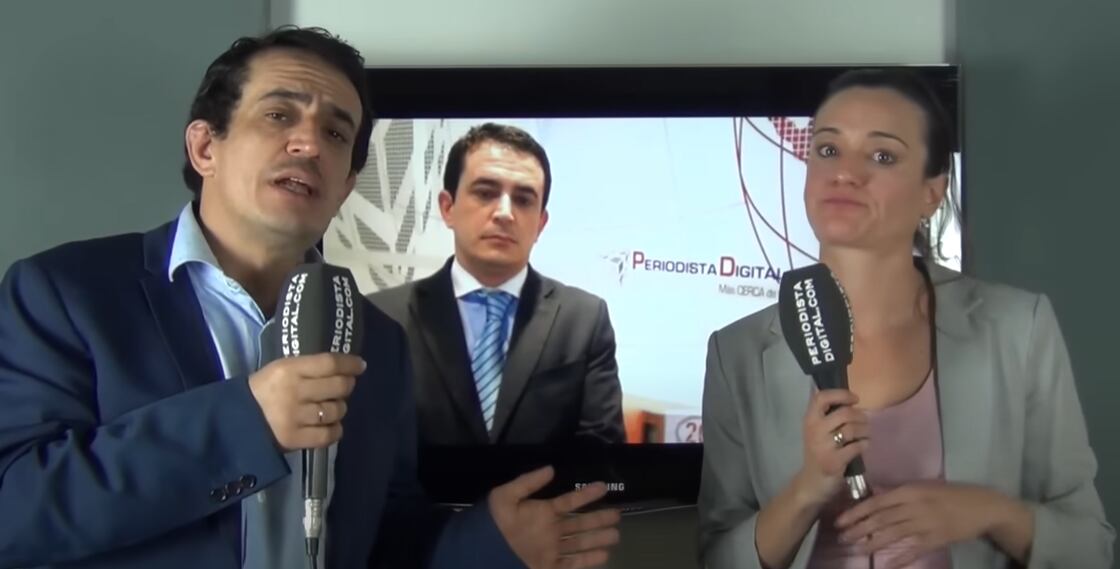 Captura del vídeo sobre hipotecas a tipo fijo con Simón Pérez y Silvia Charro