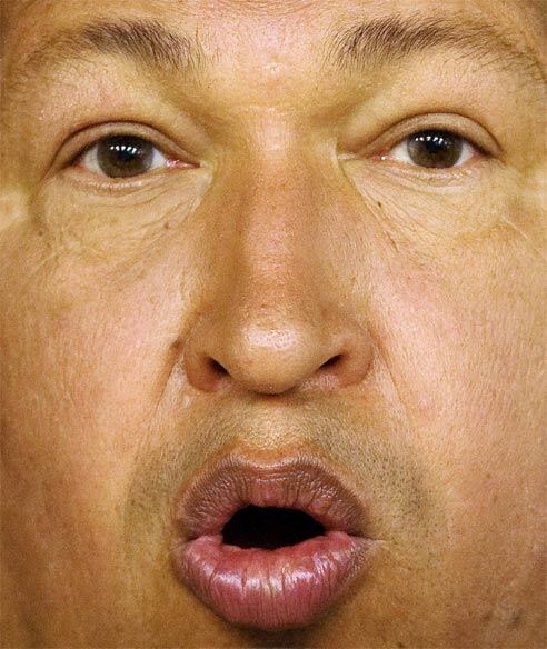 Hugo Chávez.