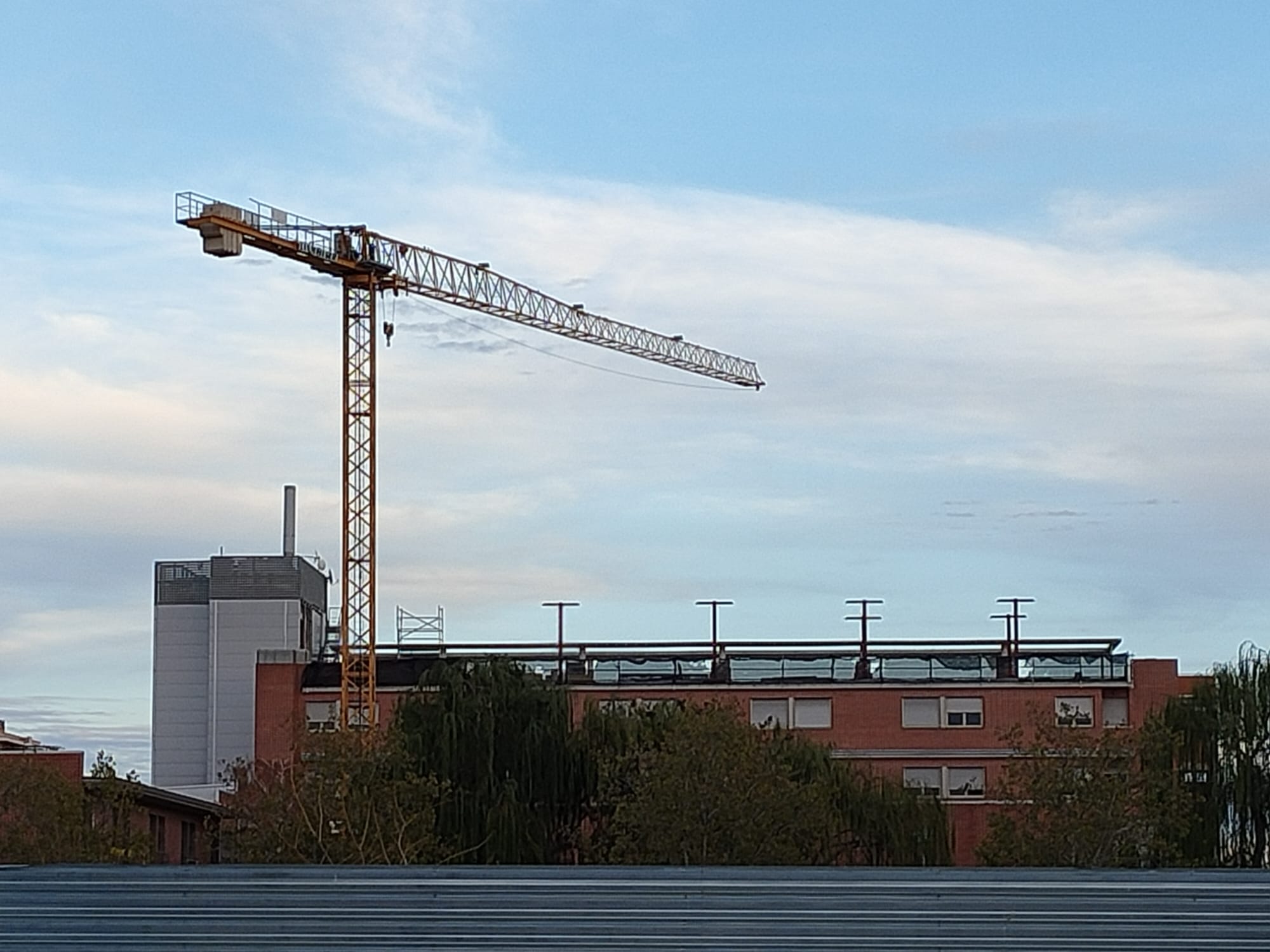 Obras que se llevan a cabo en la casa de los Hermanos de la Cruz Blanca