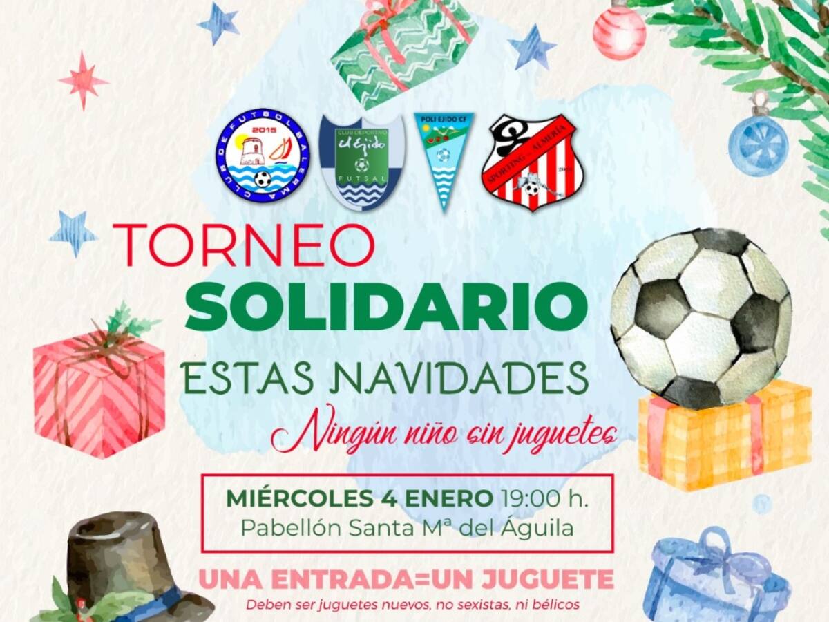 Inagroup El Ejido Futsal organiza un Torneo Solidario de Navidad