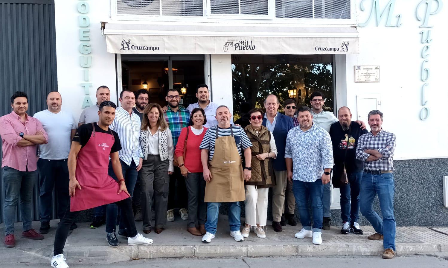 Invitados a la presentación del Menú Sierra de Cádiz