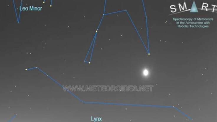 José María Madiedo, sobre la bola de fuego: "Si hubiese sido tamaño superior podría haber caído al suelo"