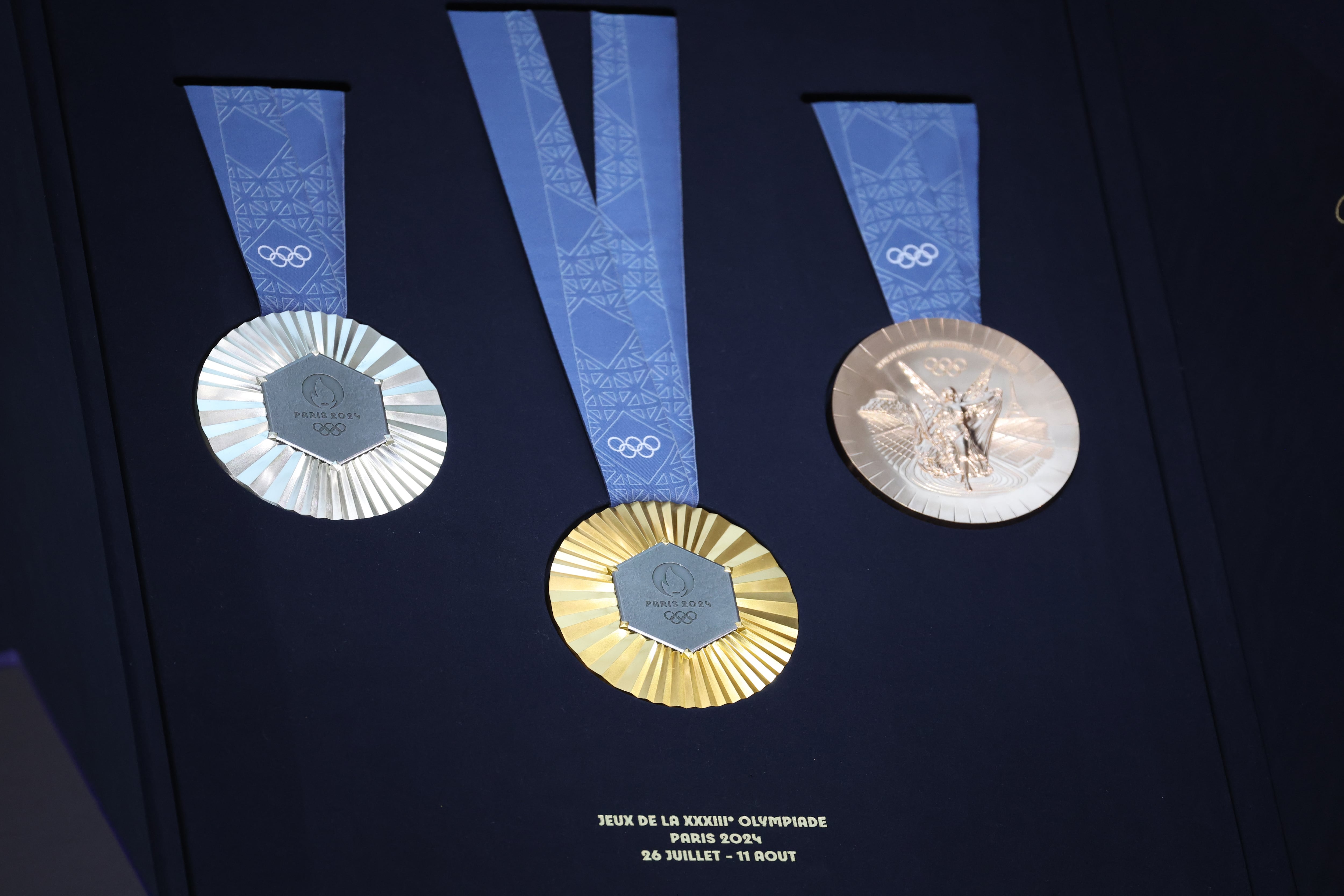 Medallas olímpicas de los JJOO de París 2024