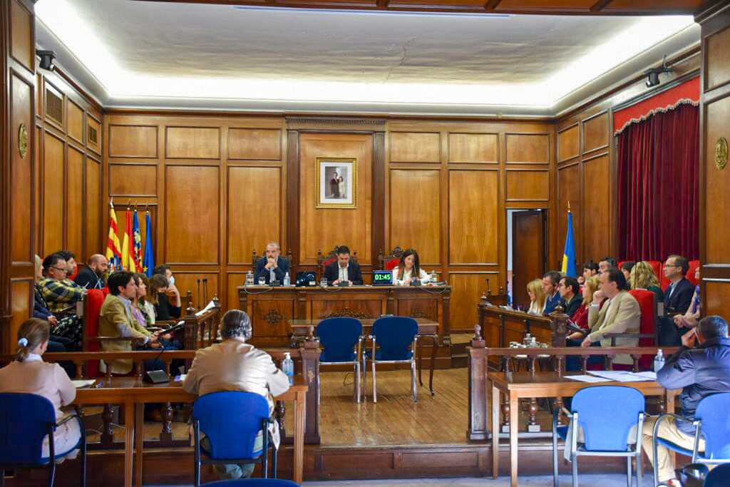 Pleno de este viernes 6 de mayo en el ayuntamiento de Alcoy