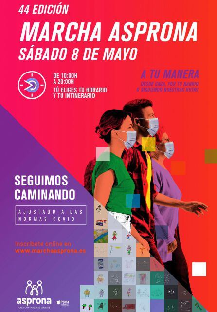 Cartel de la Marcha Asprona
