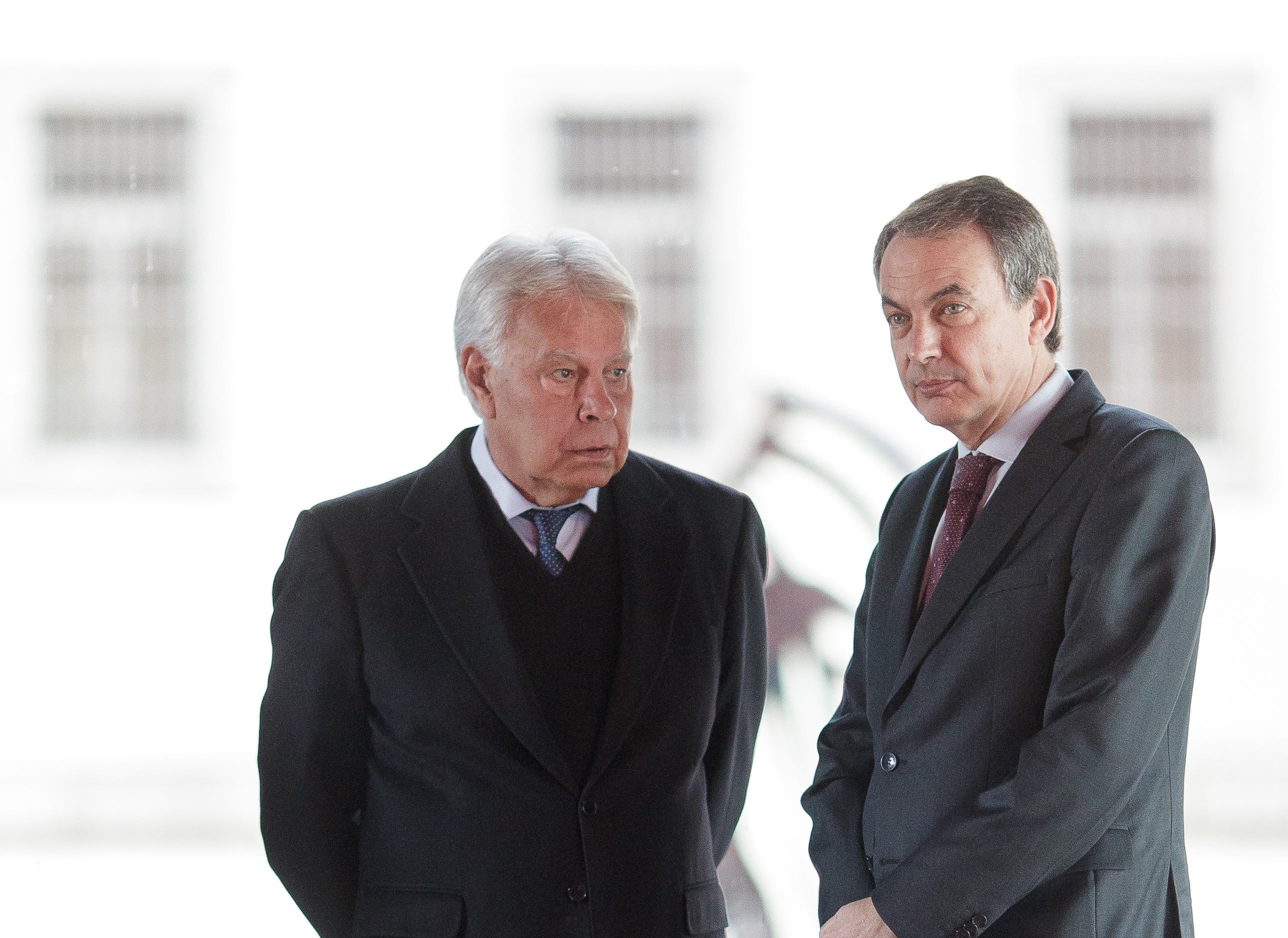 Zapatero y Felipe González, en una foto de archivo.