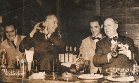 Elías Segovia con Pedro Chicote