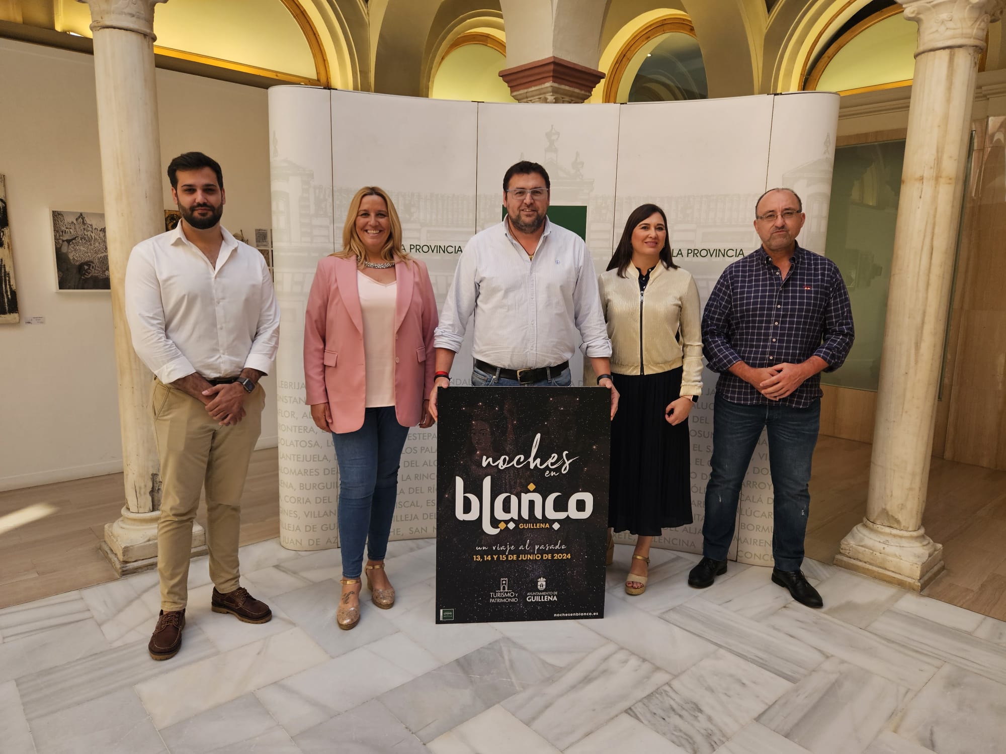 Presentación en la Casa de la Provincia de &quot;Las Noches en Blanco&quot; de Guillena