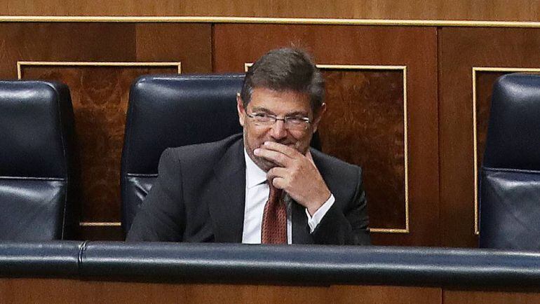 Catalá en el Congreso de los Diputados.