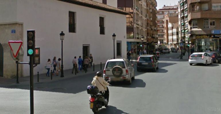 La calle Rosario está hoy cortada