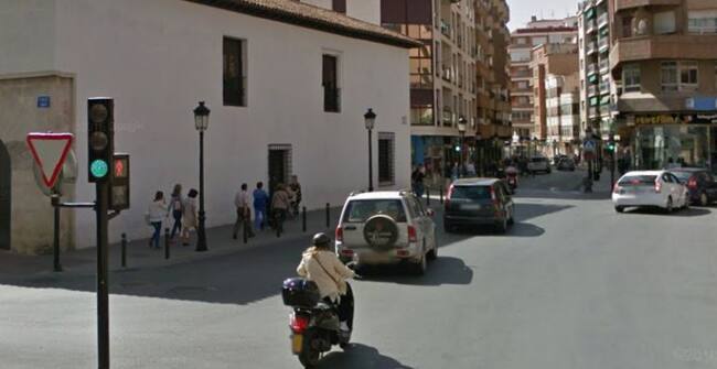 La calle Rosario está hoy cortada