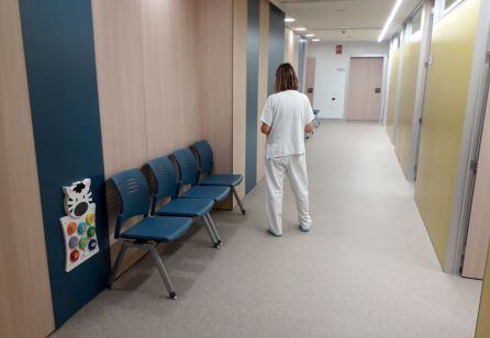 Imagen de la nueva planta de pediatría recien inaugurada