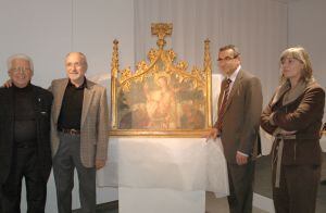 Presentació de l'obra al Museu de Lleida, el 7 d’abril del 2009.
