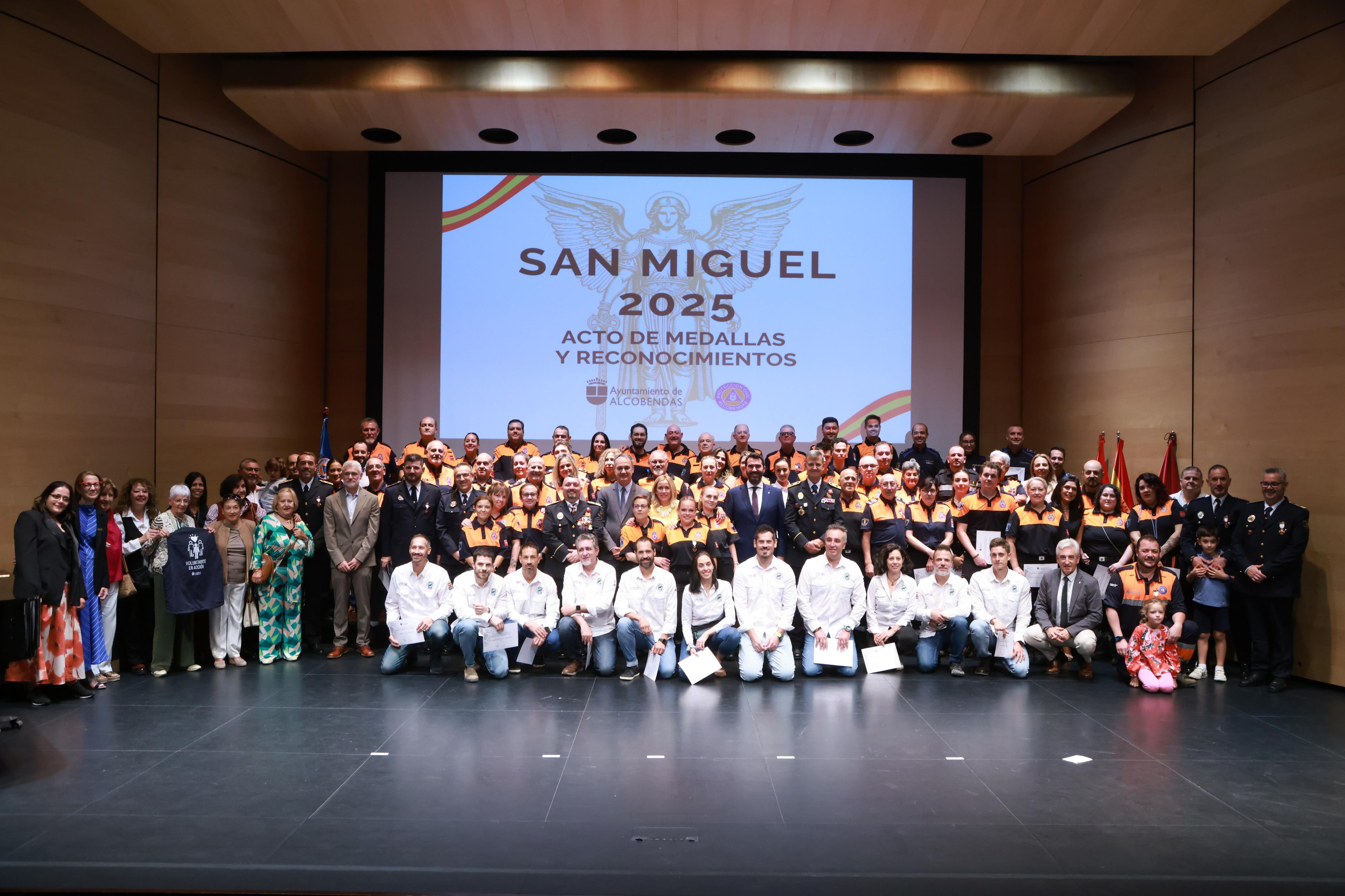 Reconocimiento a Protección Civil Alcobendas