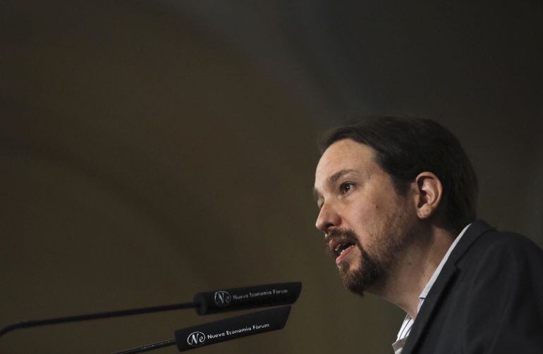 El secretario general de Podemos Pablo Iglesias.