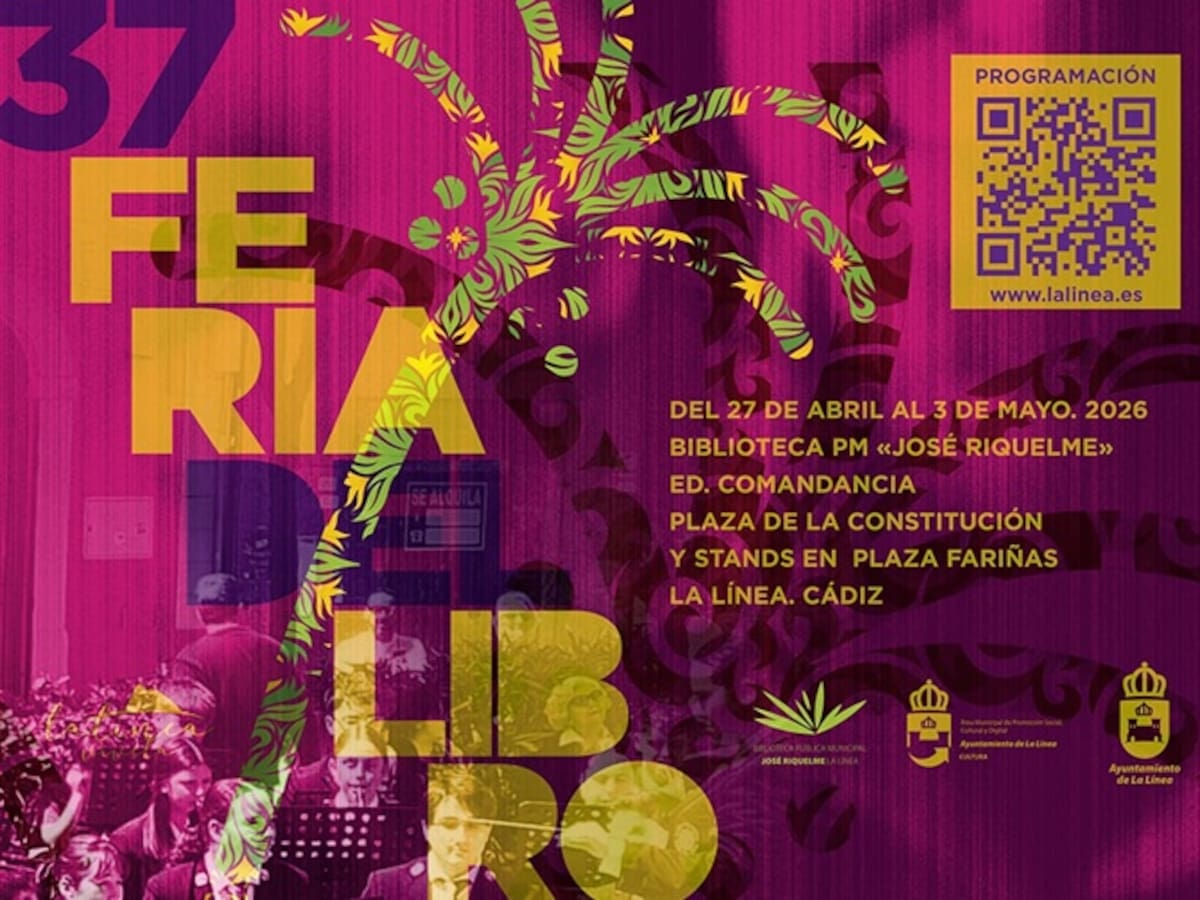 La Feria del Libro de La Línea se traslada a la Plaza Fariñas