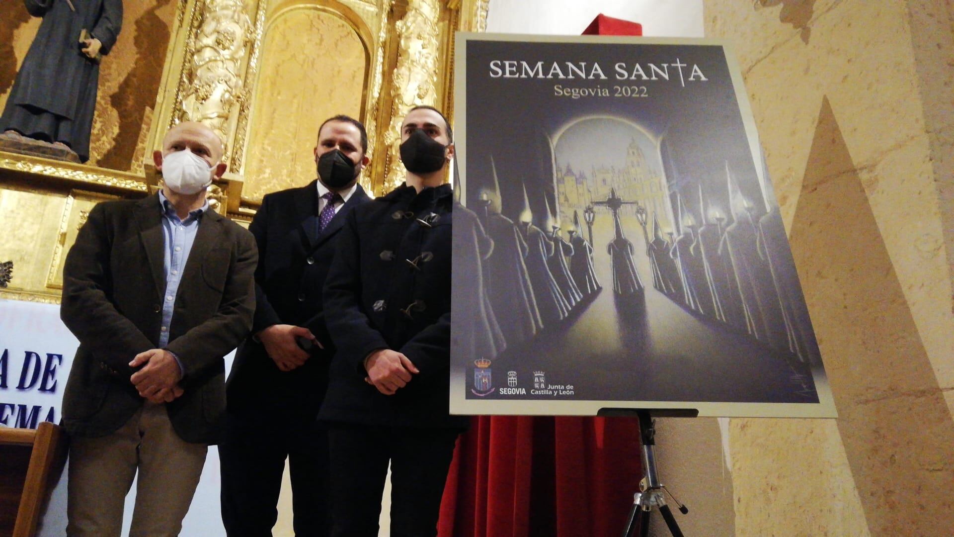 Presentación del pregonero y el cartel de la Semana Santa de Segovia 2022