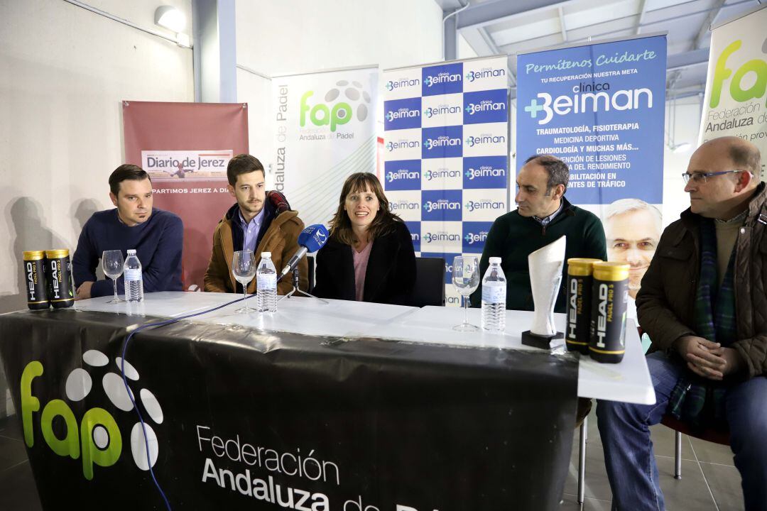 Presetación del Torneo de Pádel que se disputará en Jerez