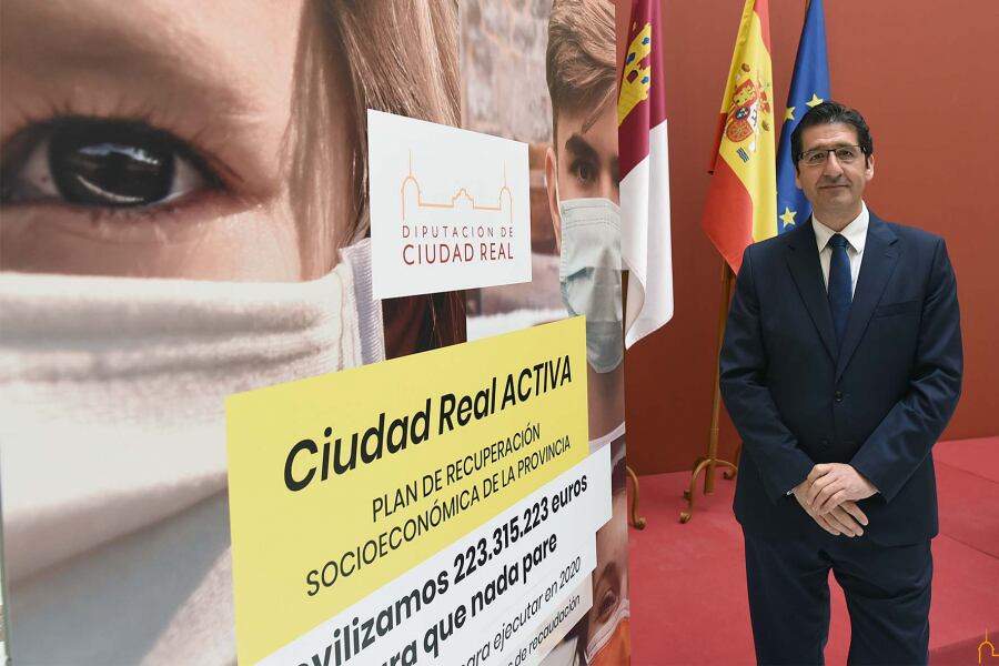 Jose Manuel Caballero en la Diputación de Ciudad Real