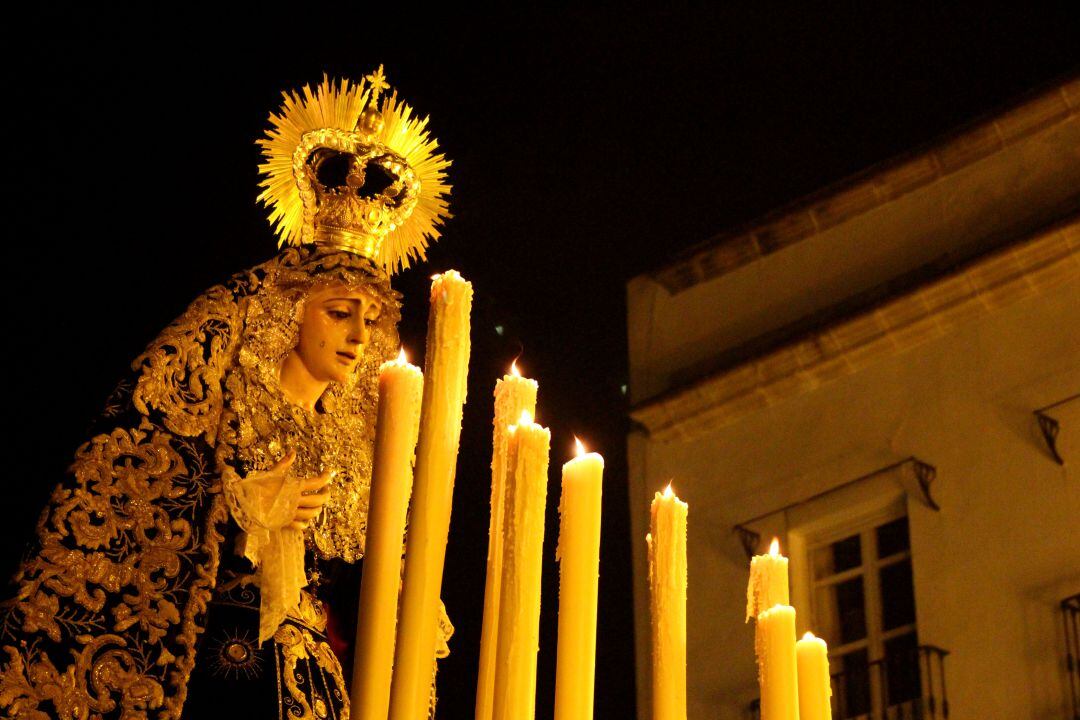 Nuestra Señora del Buen Fin en el traslado a San Dionisio