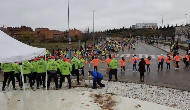 Salida Media Maratón 2018