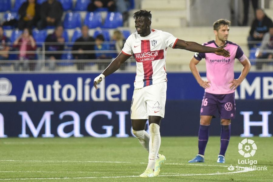 Samuel Obeng volverá a jugar en la SD Huesca