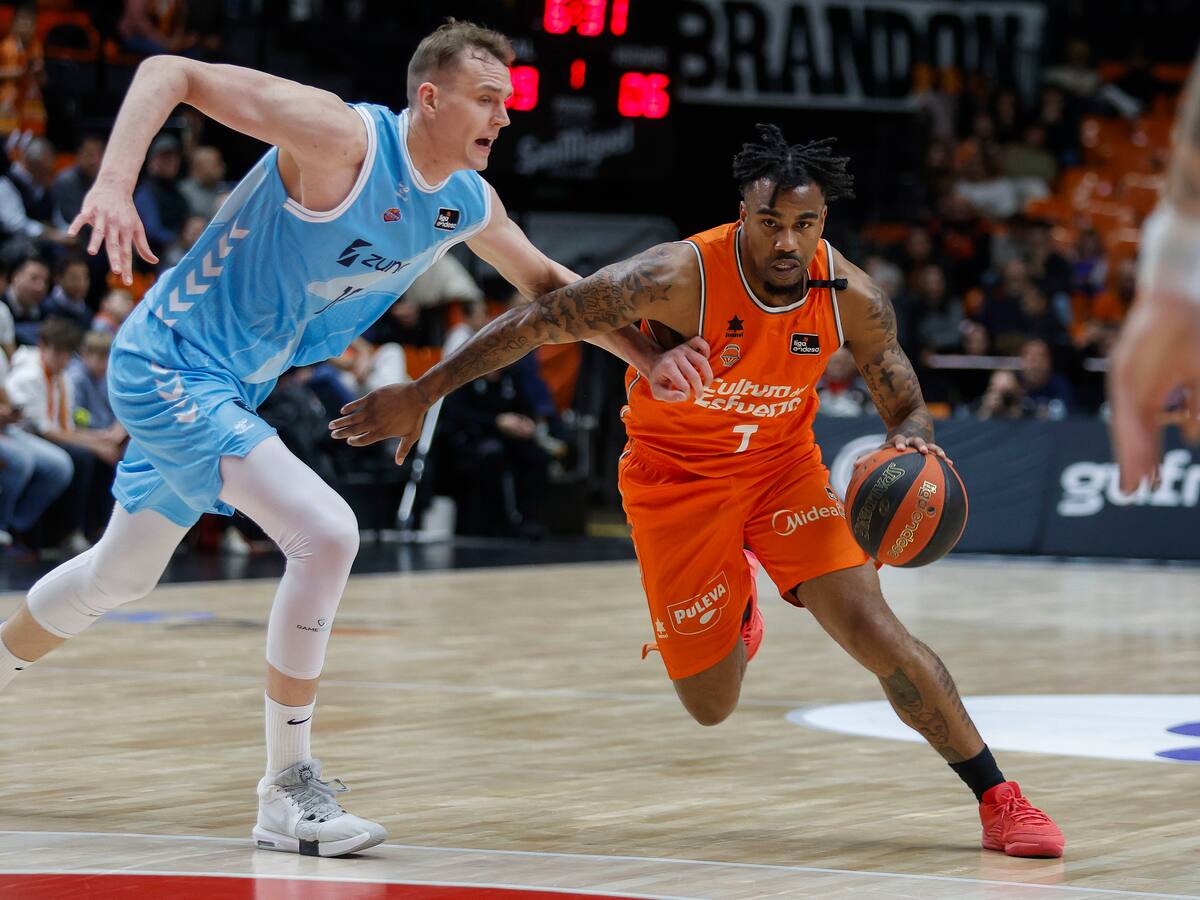 Valencia Basket reaccionó en el último cuarto para vencer al colista de la ACB (111-93)