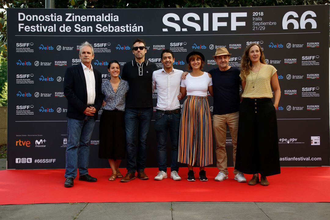 Equipo de la película Oreina.