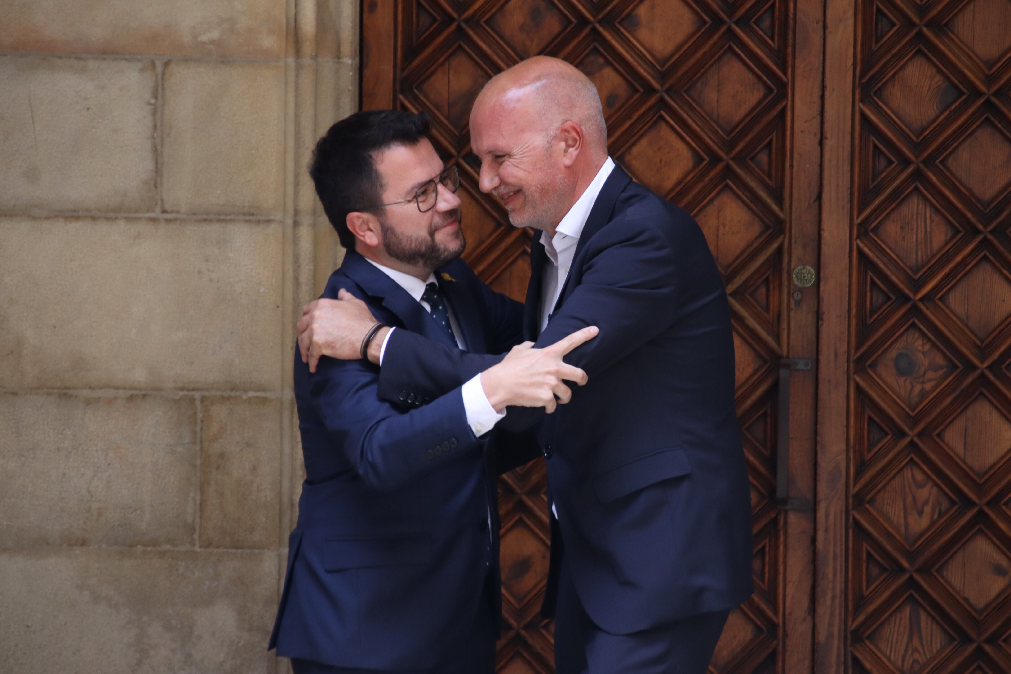 David Mascort a la seva presa de possessió com a nou conseller