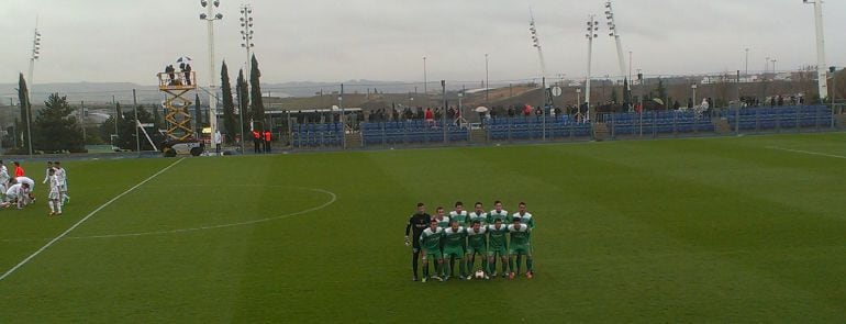 Imagen de archivo de un once inicial del Toledo