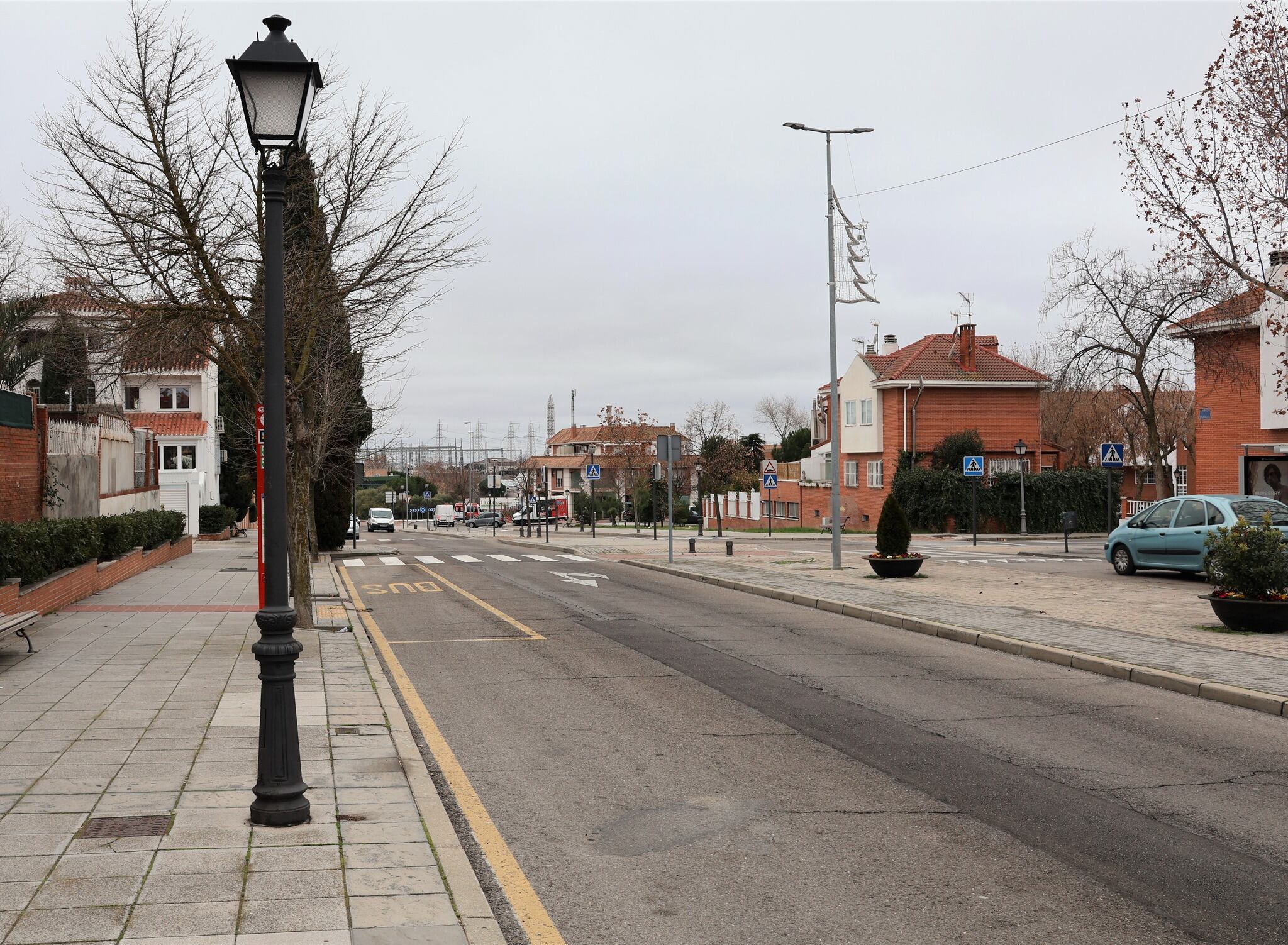Avenida de Calatalifa en Villaviciosa de Odón