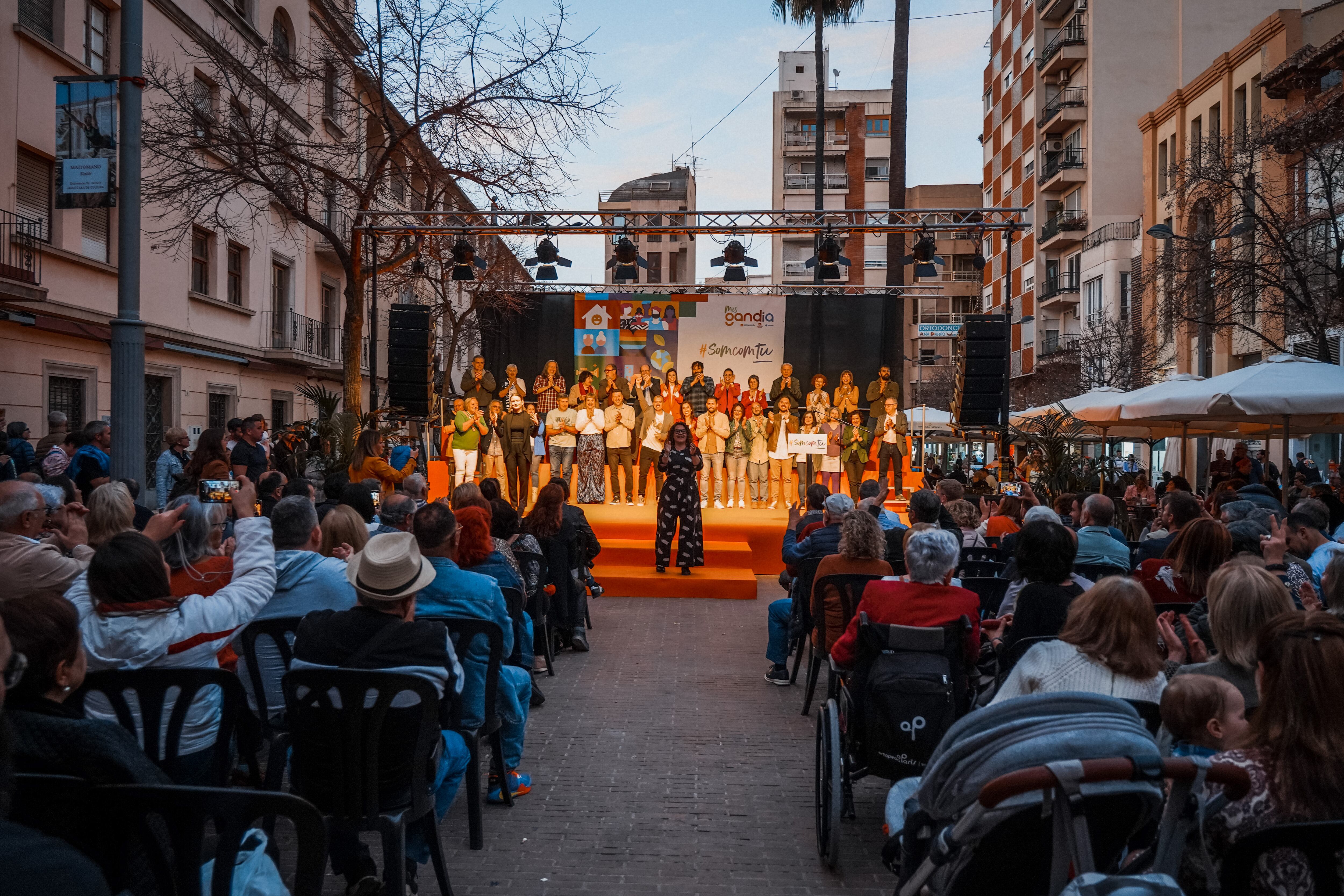 Acto de presentación de la candidatura de Alícia Izquierdo.